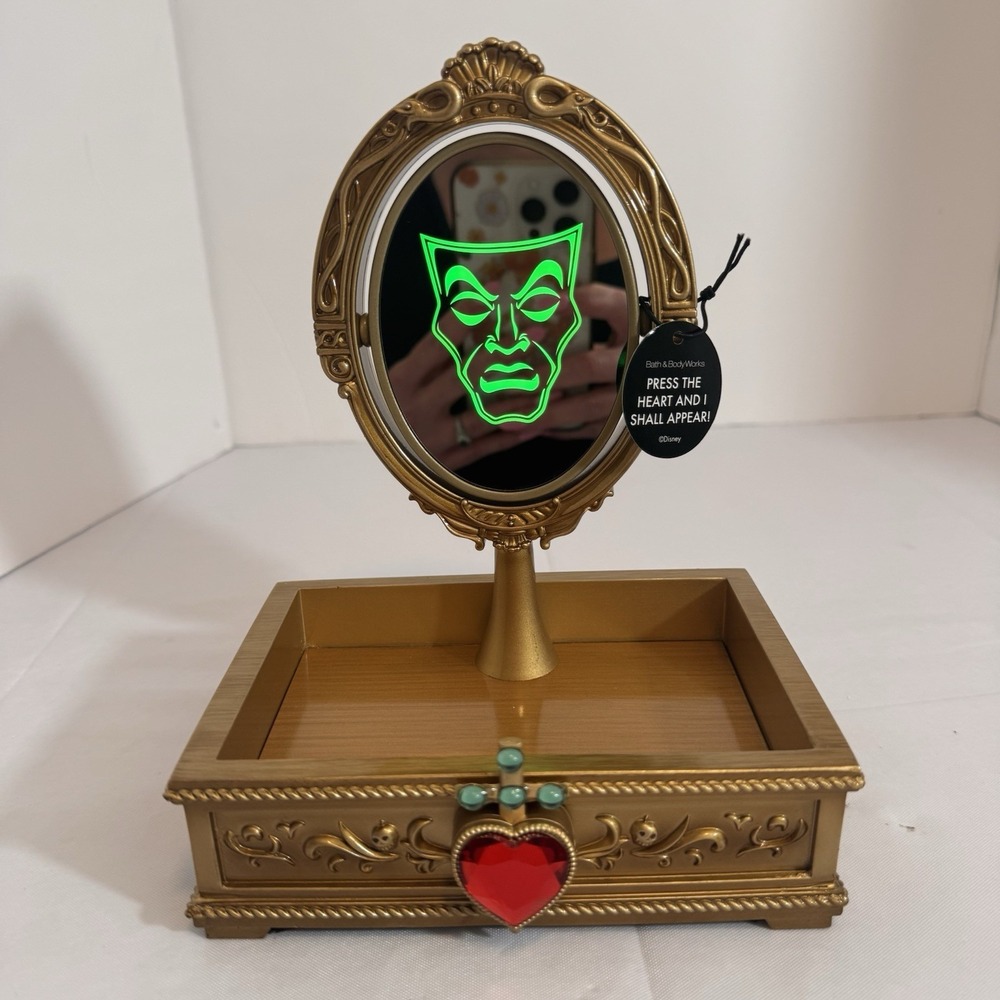 Bath And Body Works Disney Villains Evil Queen Light‎ Up Body Care Tray - Picture 5 of 6